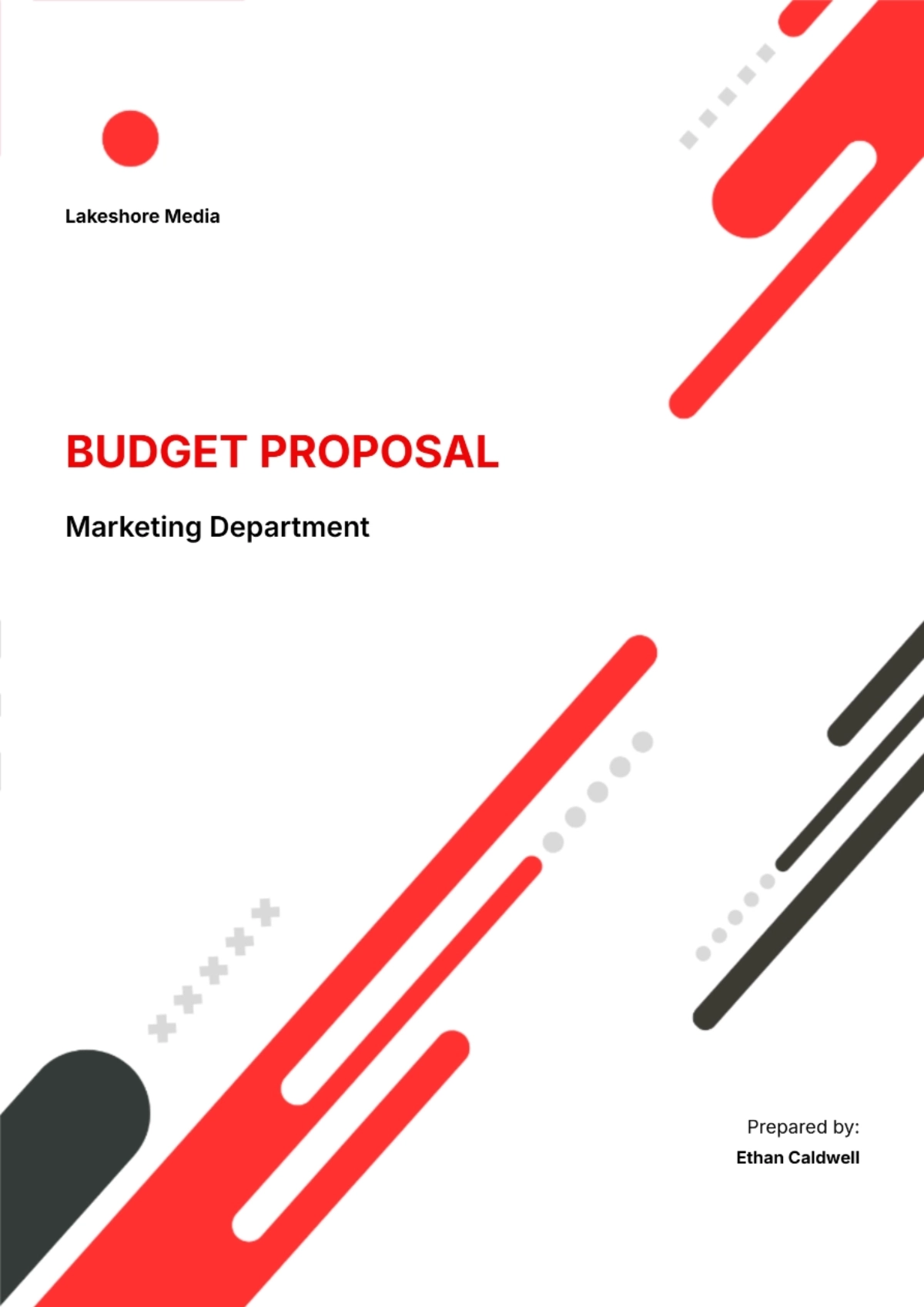 Free Budget Proposal Template to Edit Online