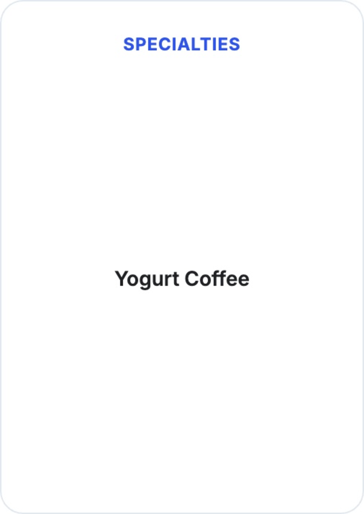 Vietnam coffee flashcard
