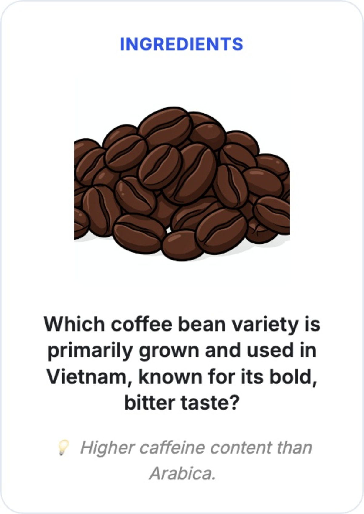 Vietnam coffee flashcard Vietnam coffee flashcard