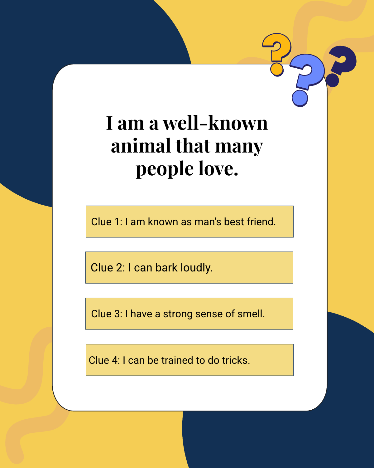 3 Riddle Template Free Riddle With Clues Template to Edit Online