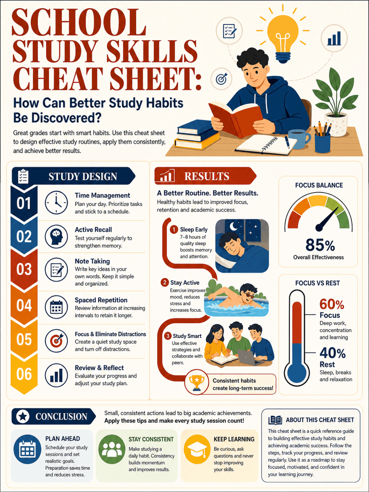 Free School Cheat Sheet Template to Edit Online