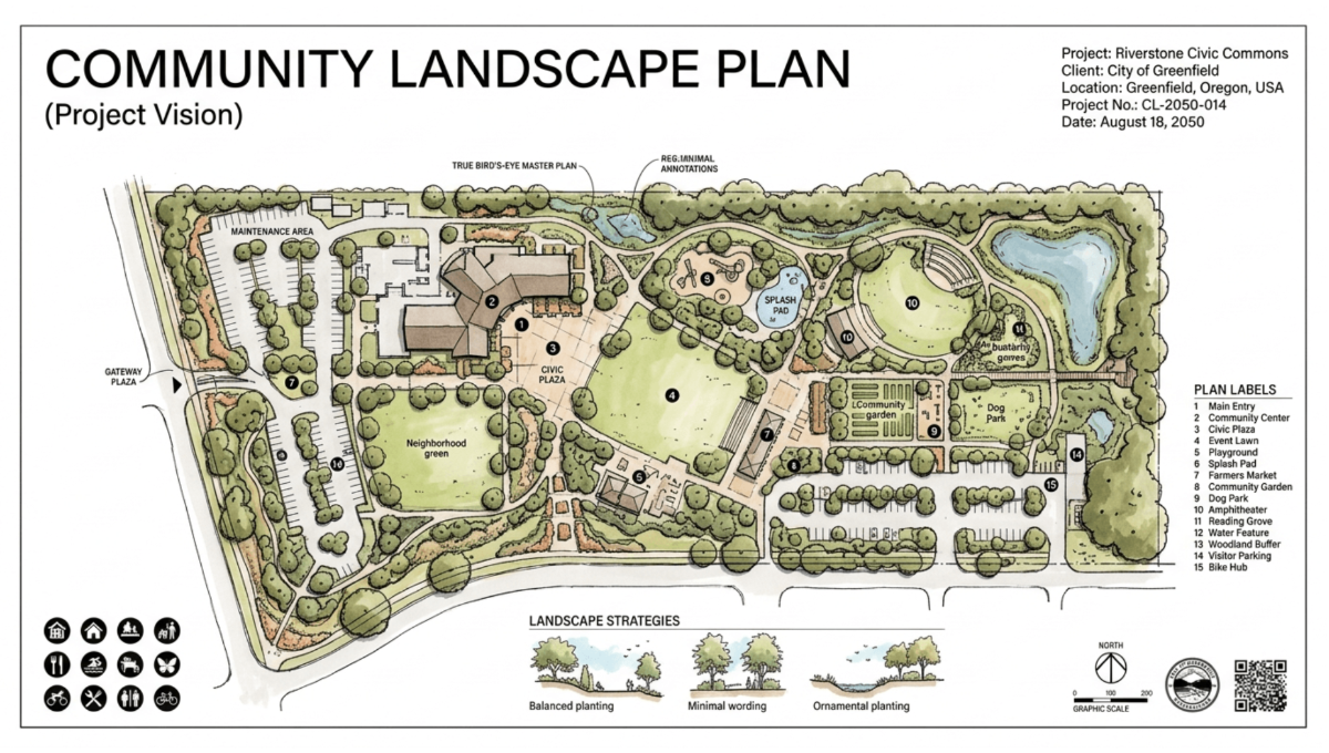 Community Landscape Plan Template