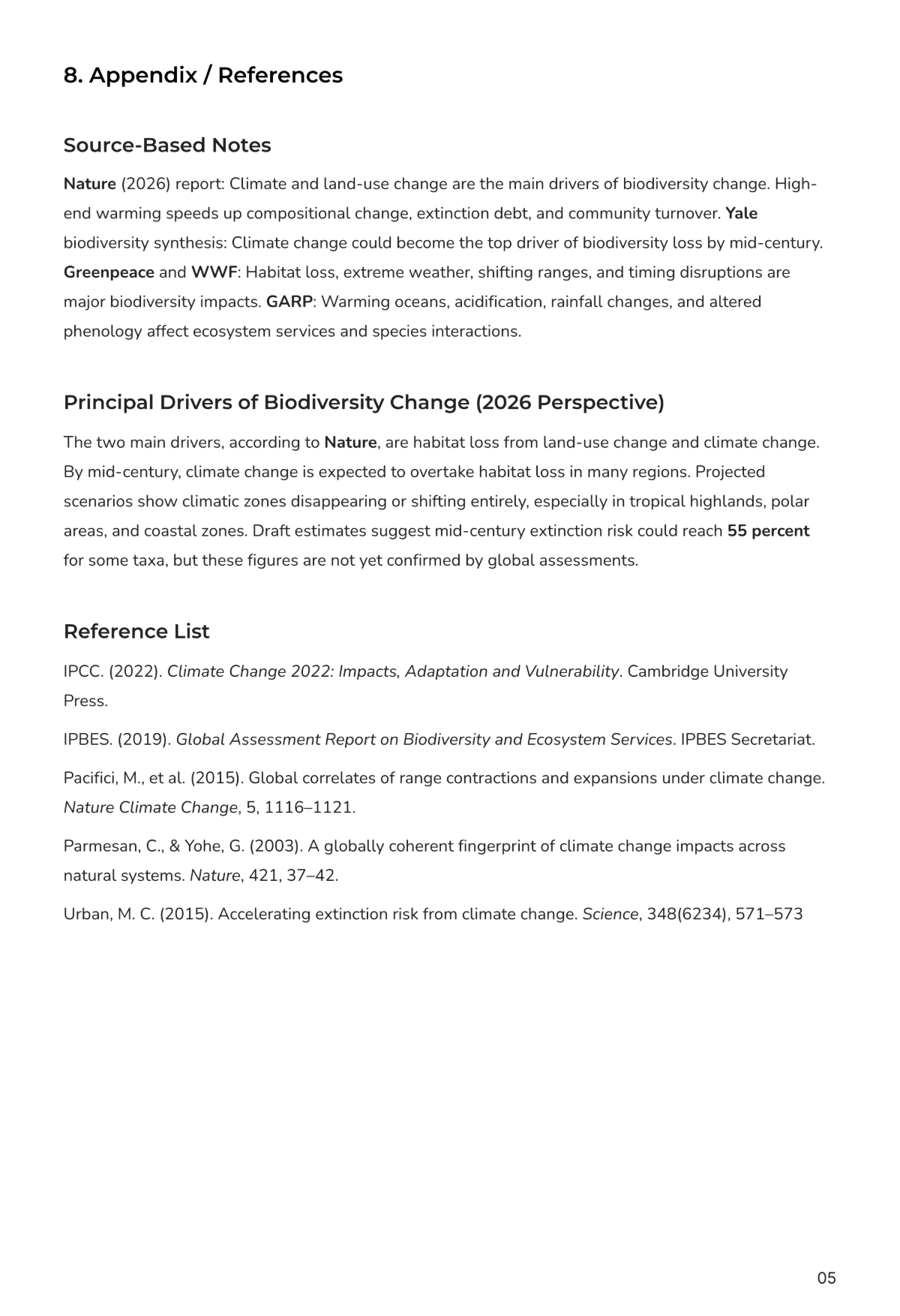 Free Research Report Template to Edit Online