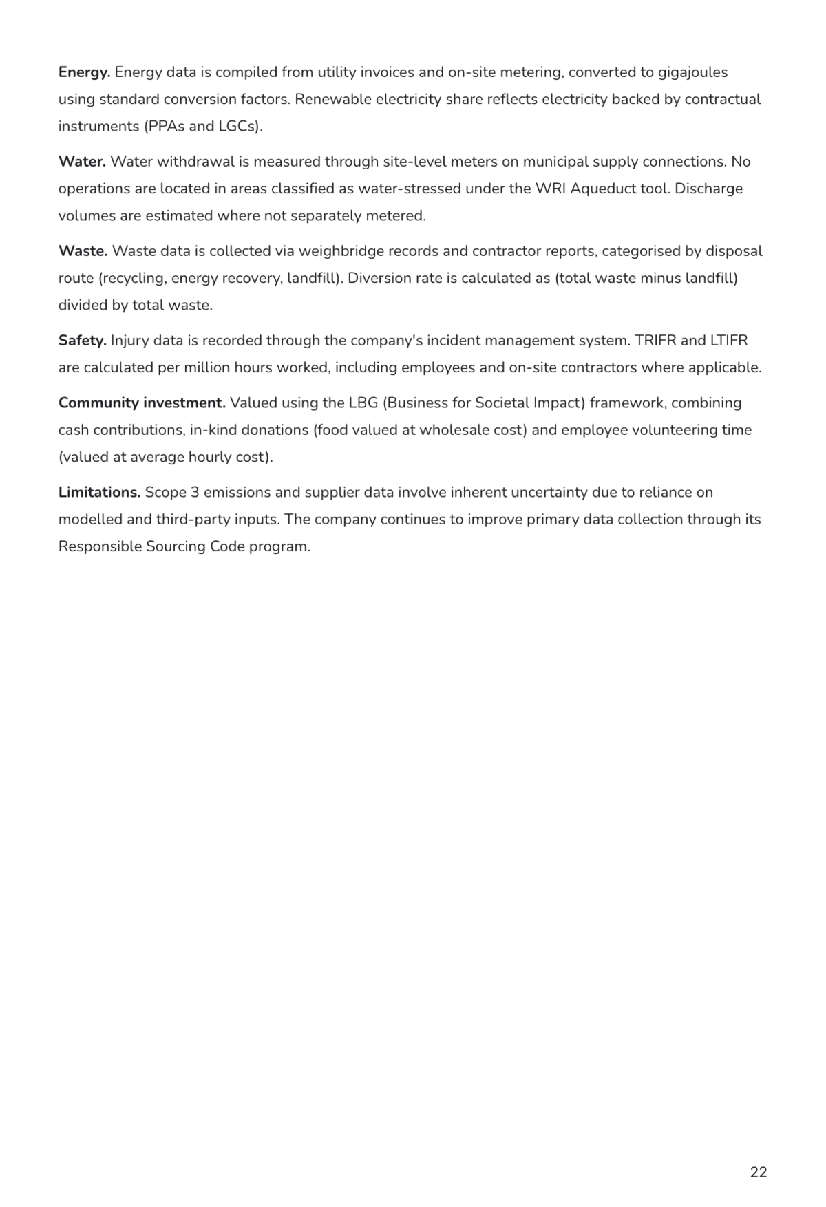 Free Sustainability Report Template to Edit Online