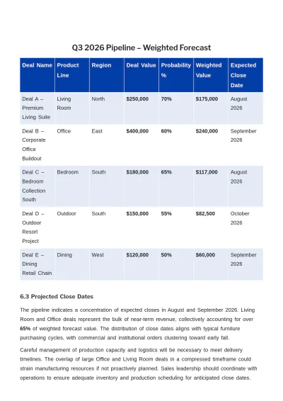 Free Sales Report Template to Edit Online