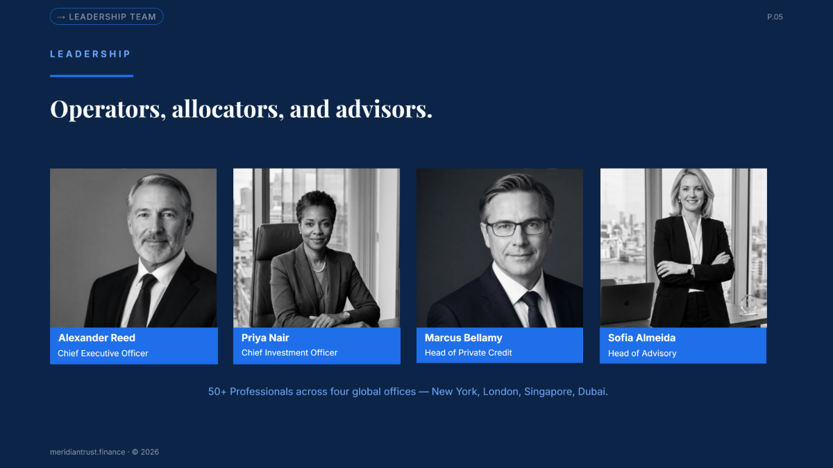 Free Corporate Presentation Template to Edit Online