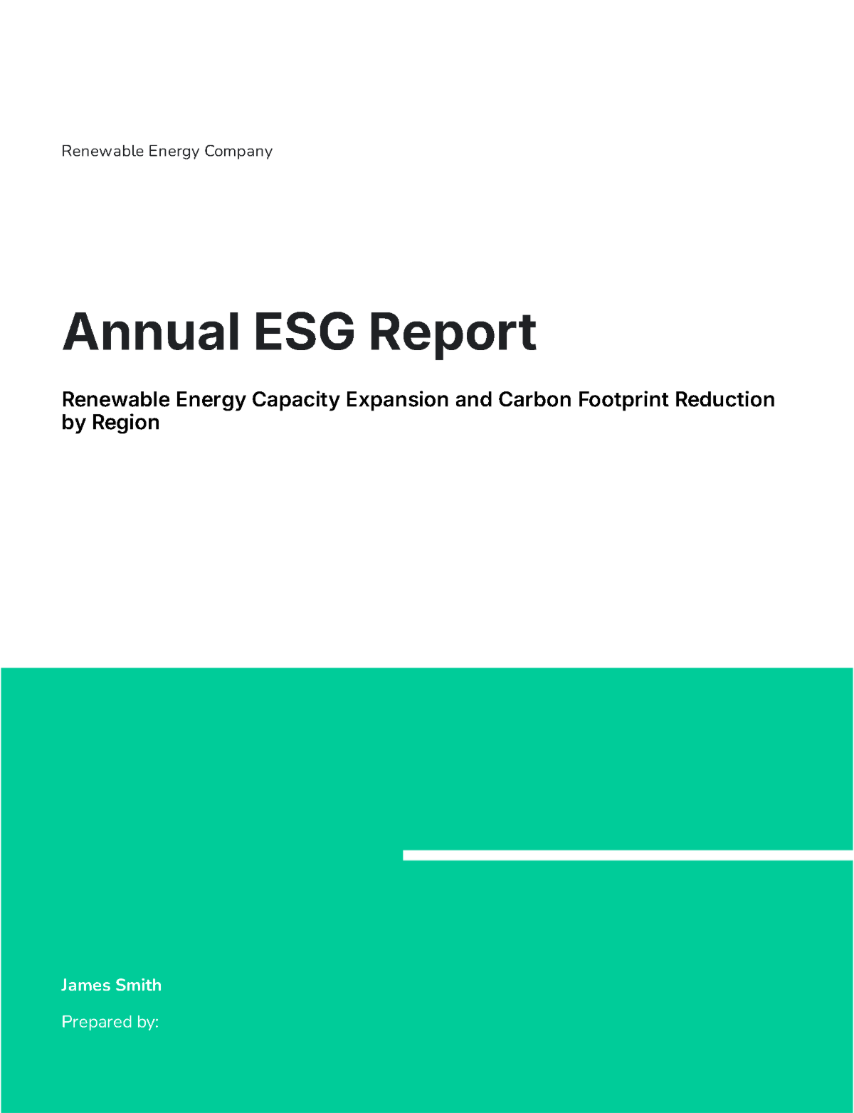 Free Annual ESG Report Template to Edit Online Free Annual ESG Report Template to Edit Online