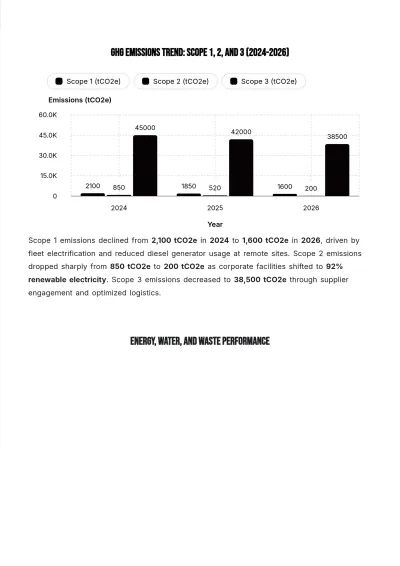 Free Annual ESG Report Template to Edit Online