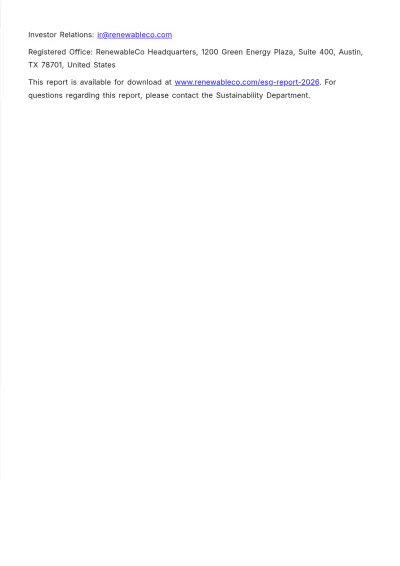 Free Annual ESG Report Template to Edit Online