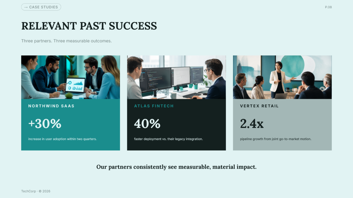 Free Company Proposal Presentation Template to Edit Online