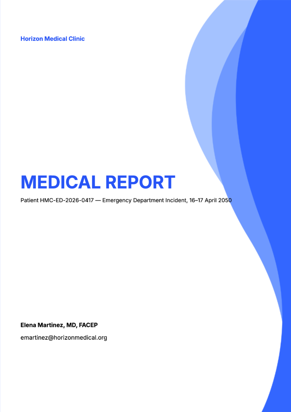 Free Medical Report Template to Edit Online Free Medical Report Template to Edit Online