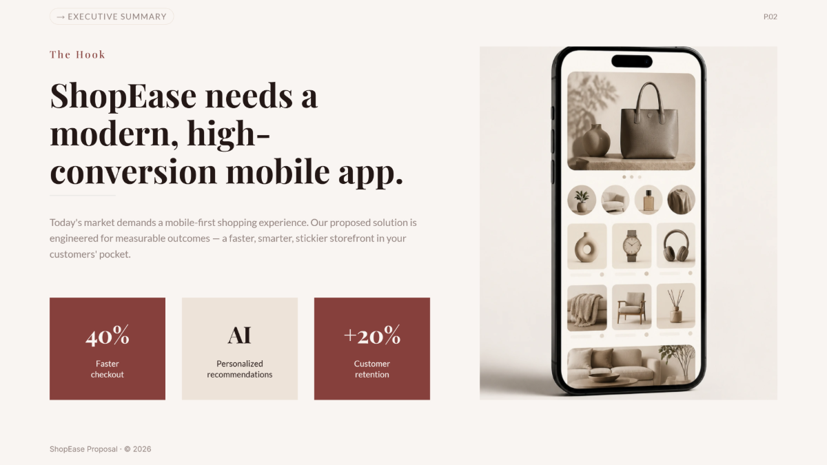 Free Project Presentation Template to Edit Online