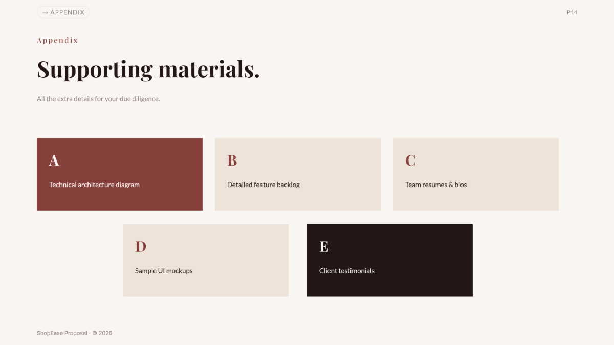 Free Project Presentation Template to Edit Online
