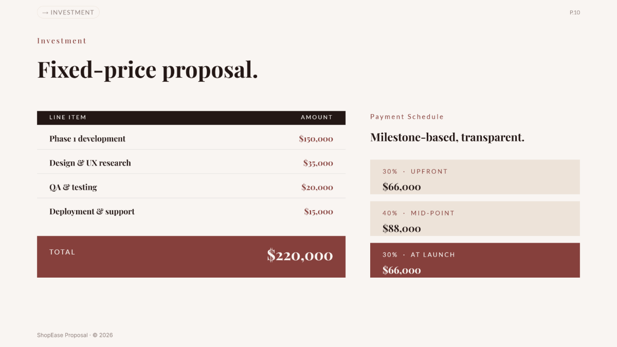 Free Project Presentation Template to Edit Online