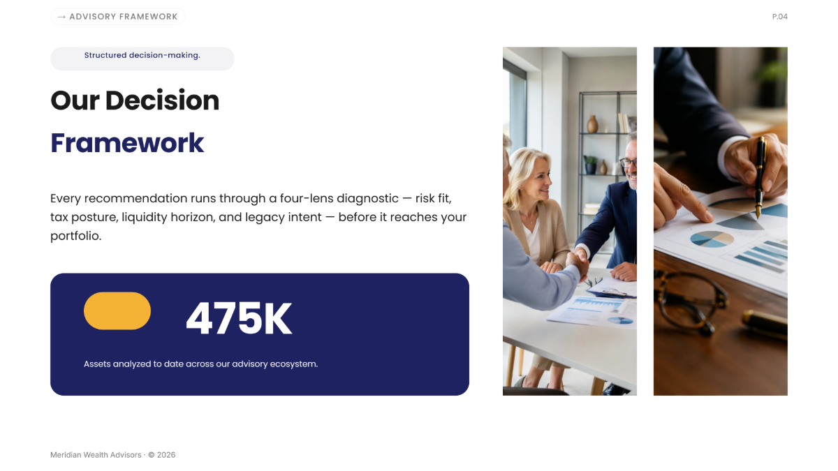 Free Investment Presentation Template to Edit Online