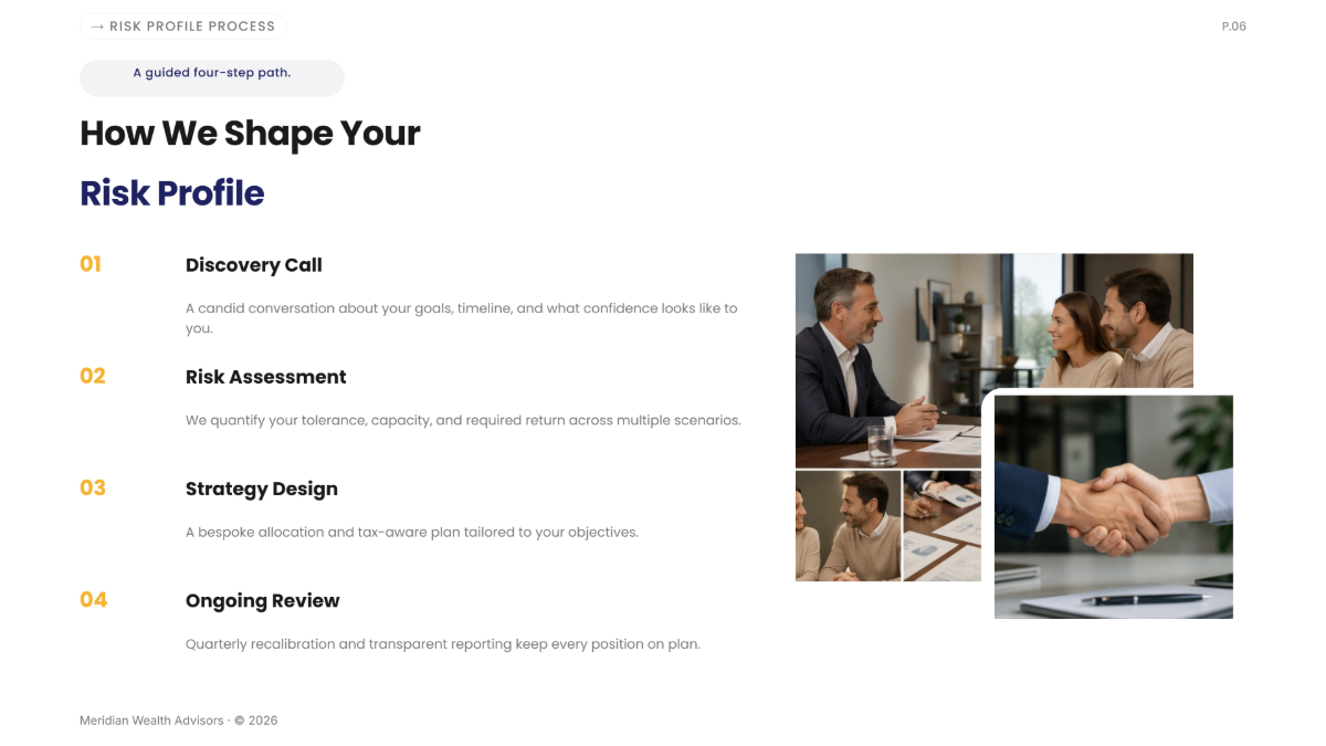 Free Investment Presentation Template to Edit Online