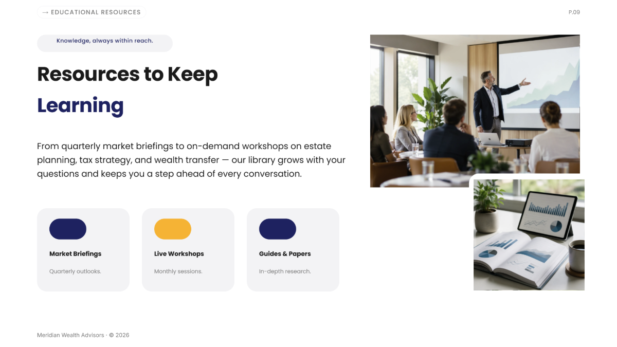 Free Investment Presentation Template to Edit Online