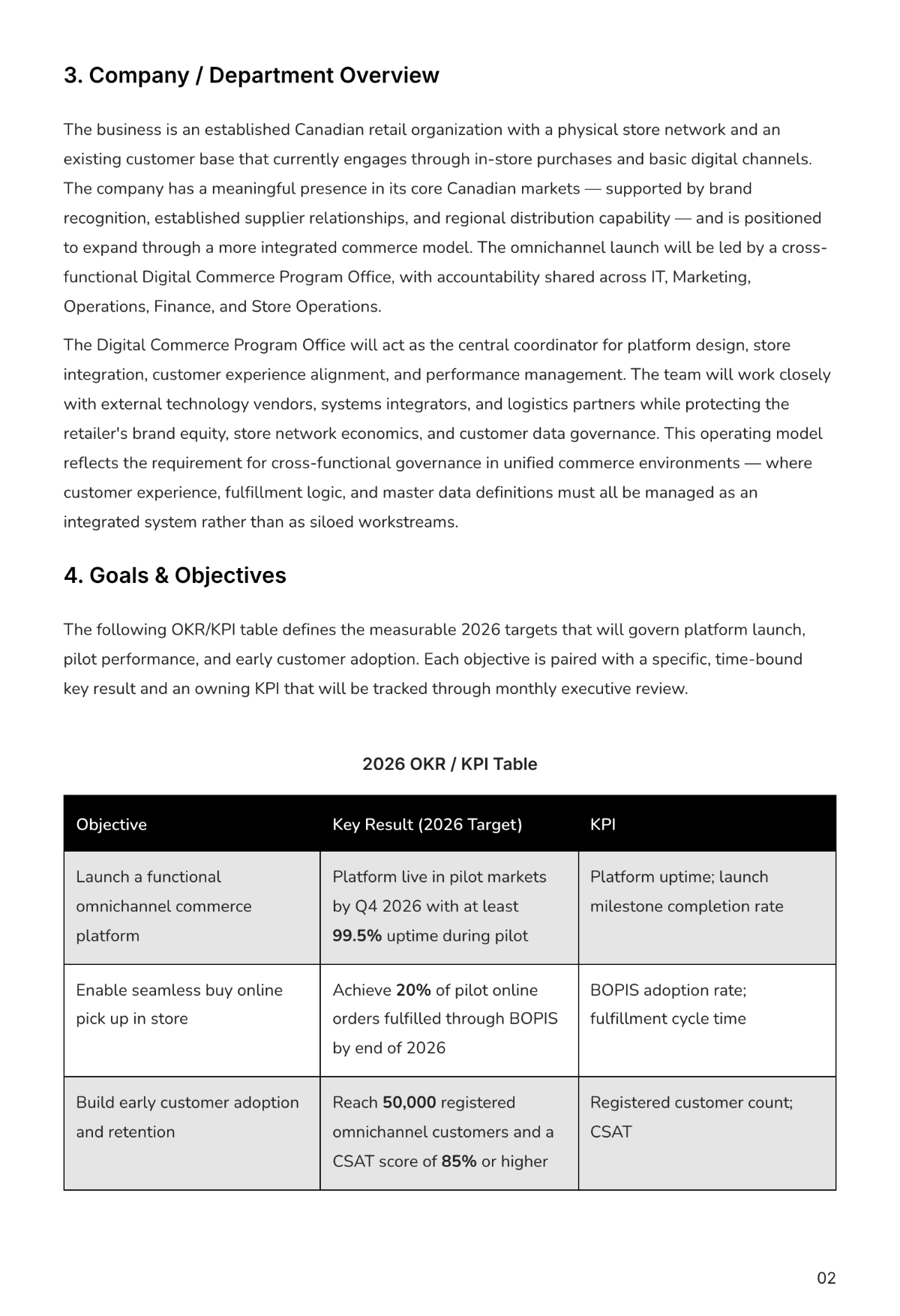 Internal Business Plan Template | Create Using Business Plan AI Generator