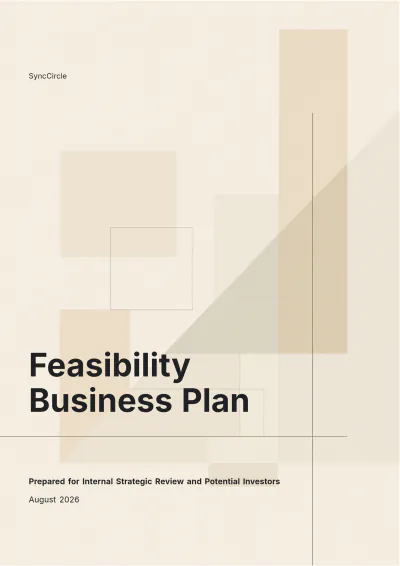 Free Feasibility Business Plan Template to Edit Online