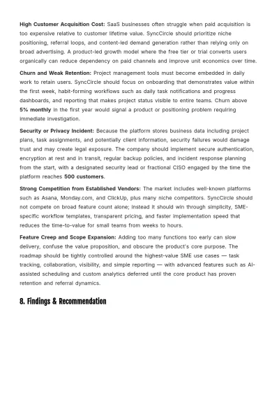 Free Feasibility Business Plan Template to Edit Online