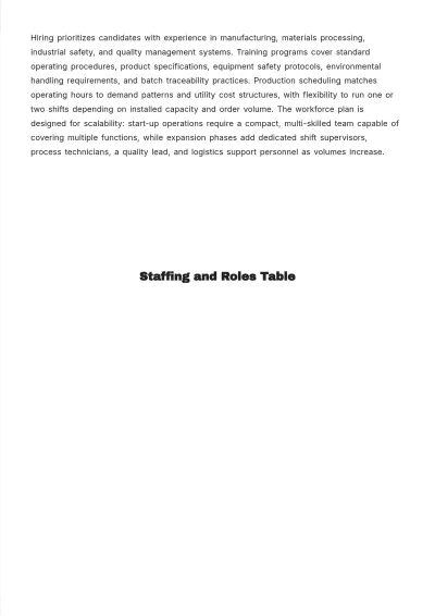 Free Operations Business Plan Template to Edit Online