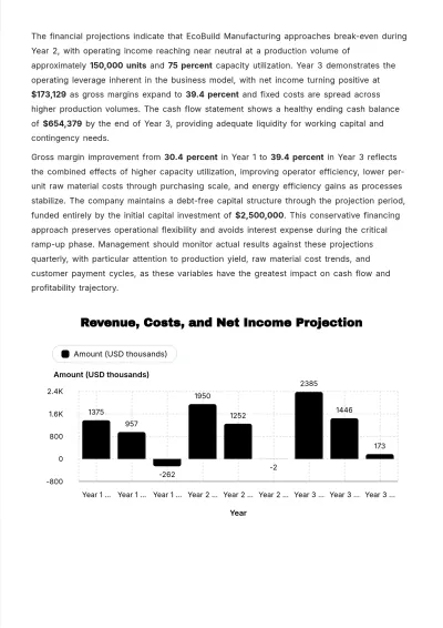Free Operations Business Plan Template to Edit Online
