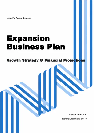 Free Expansion Business Plan Template to Edit Online