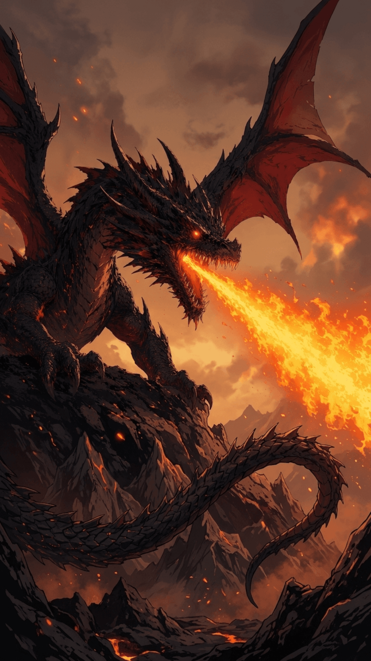 Dragon Anime Template Dragon Anime Template