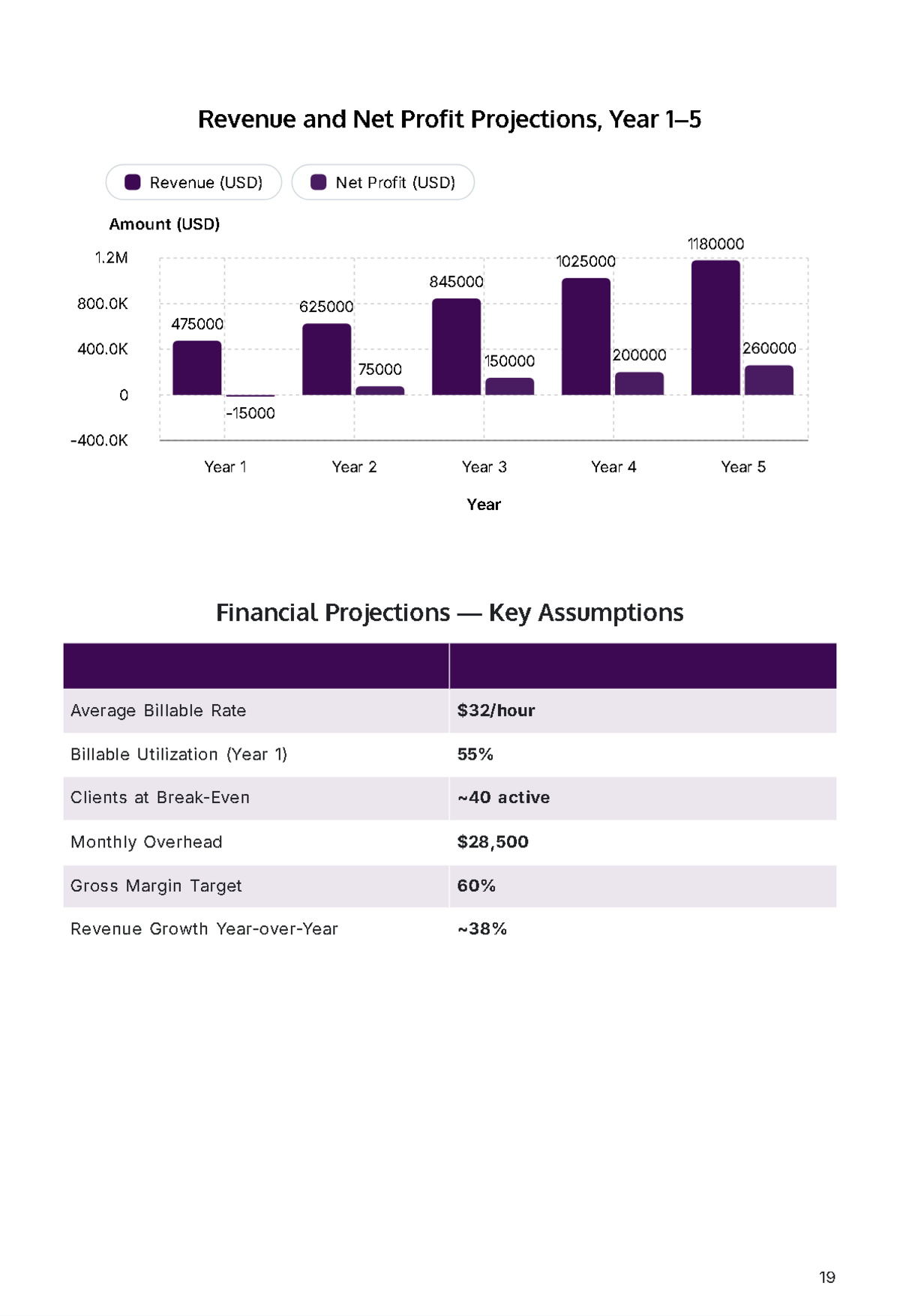 Free Home Care Business Plan Template to Edit Online