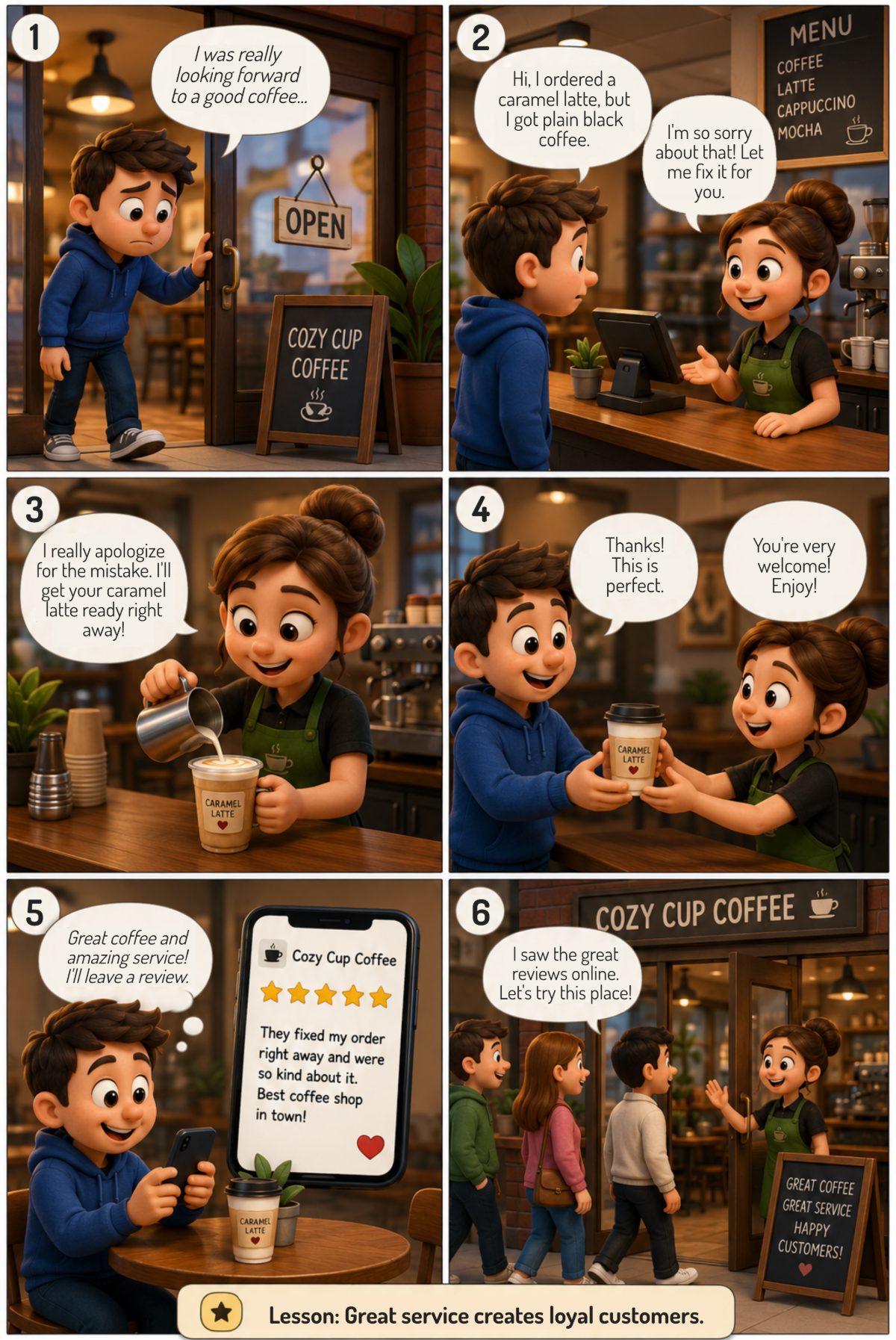 Marketing Comic Strip AI Generator & Maker Marketing Comic Strip AI Generator & Maker
