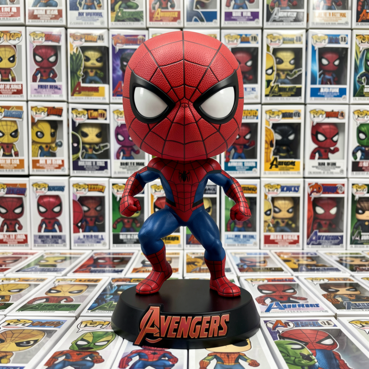 Free Bobblehead Hero Action Figure to Edit Online