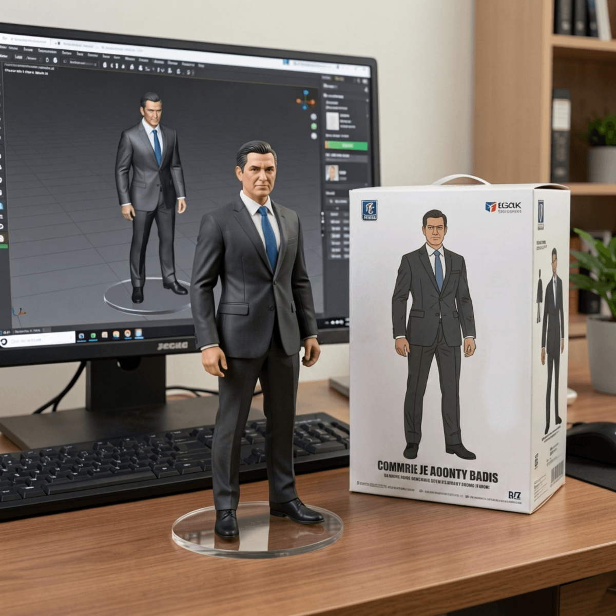 Free Corporate Action Figure to Edit Online