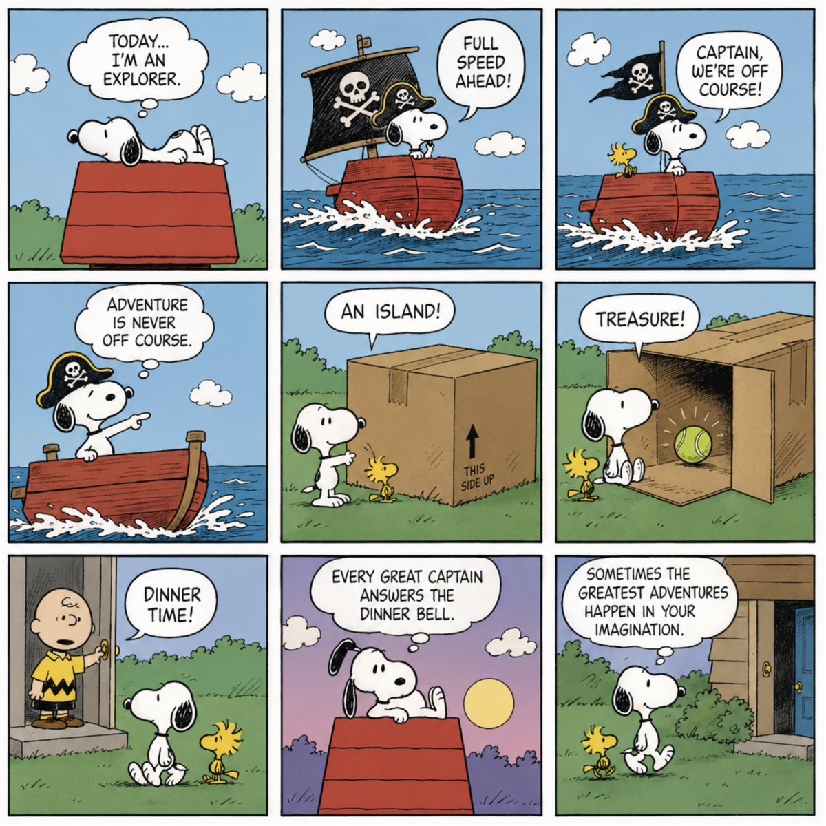 Marketing Comic Strip AI Generator & Maker Marketing Comic Strip AI Generator & Maker