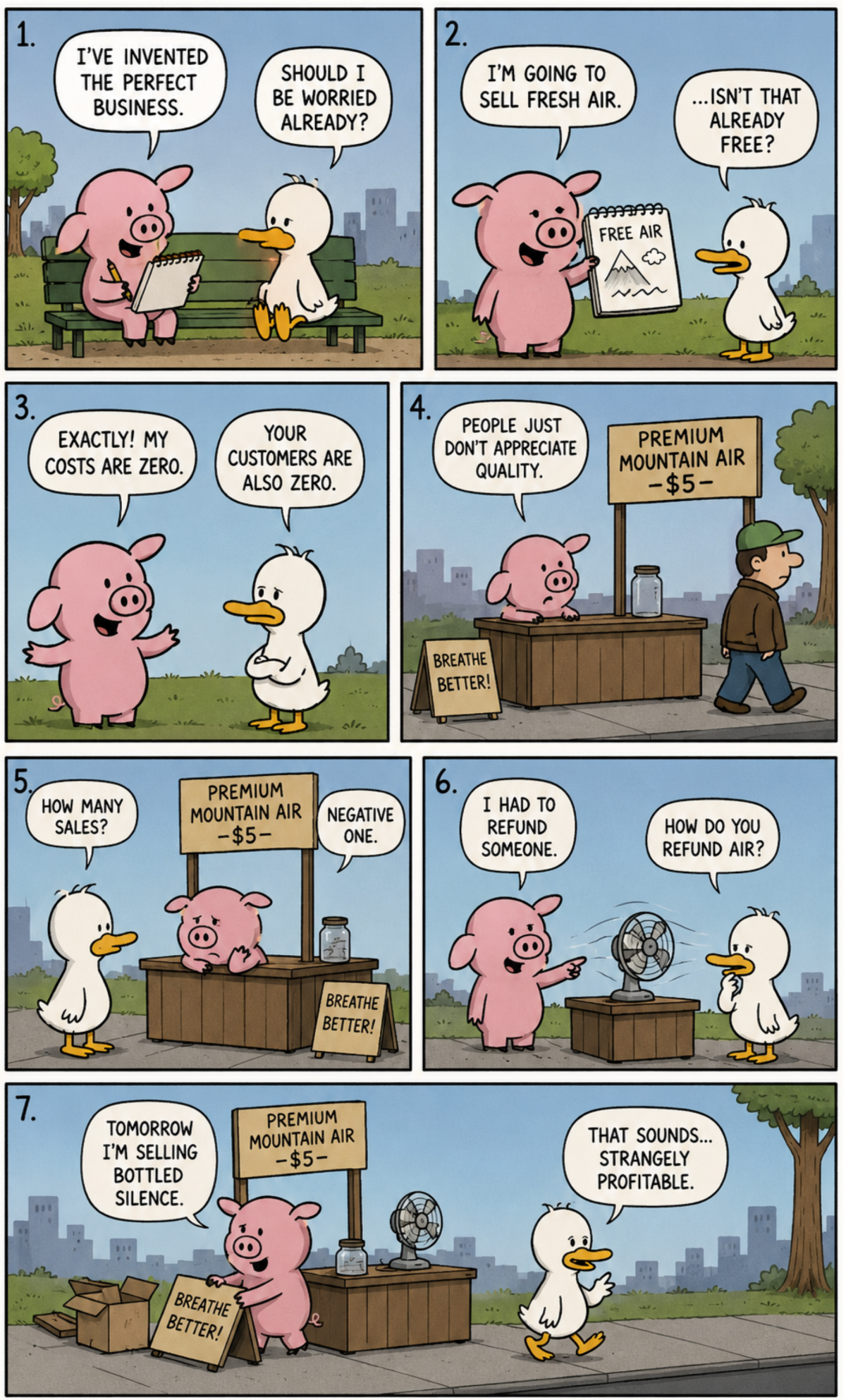Marketing Comic Strip AI Generator & Maker Marketing Comic Strip AI Generator & Maker