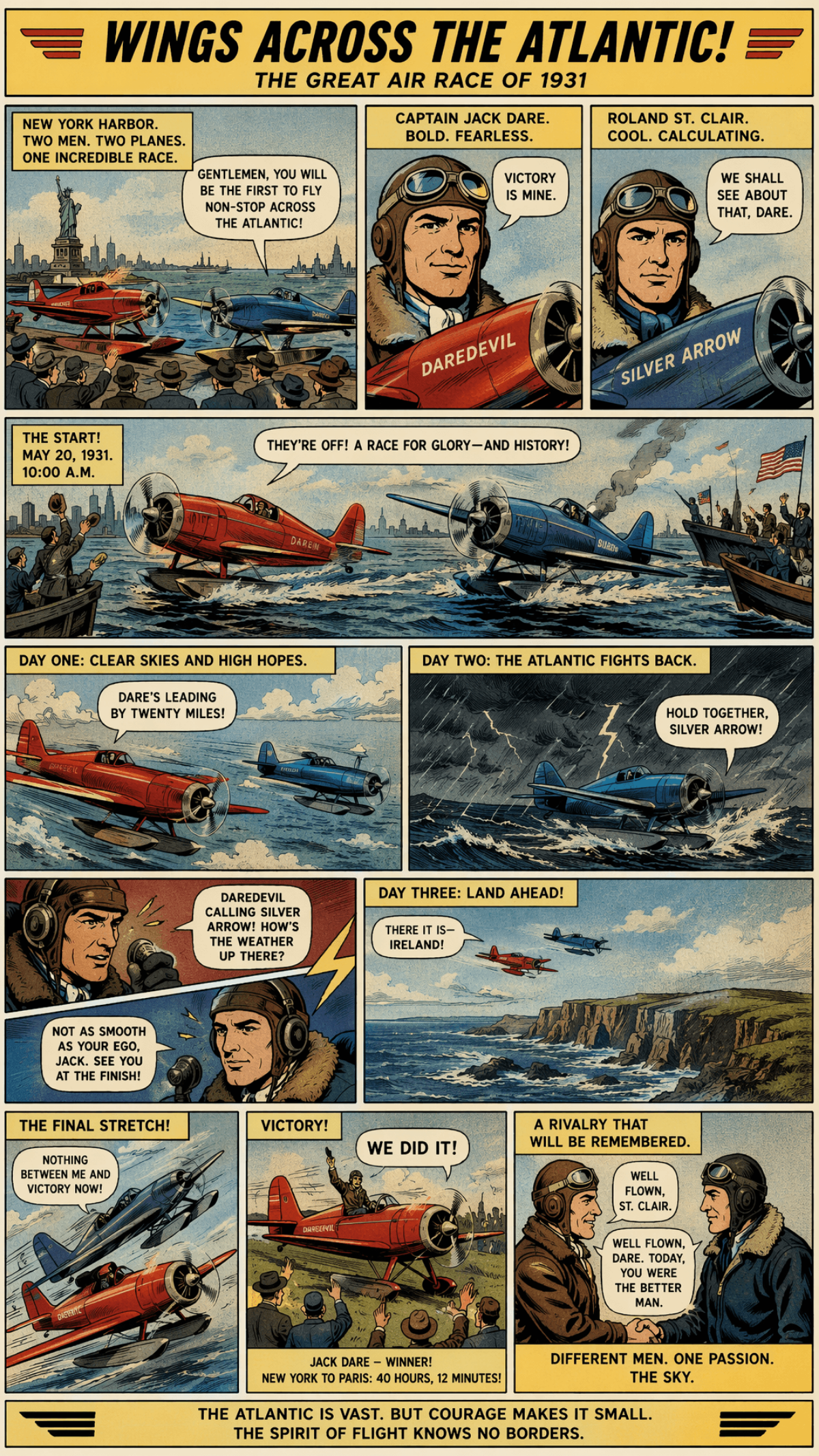 Marketing Comic Strip AI Generator & Maker Marketing Comic Strip AI Generator & Maker