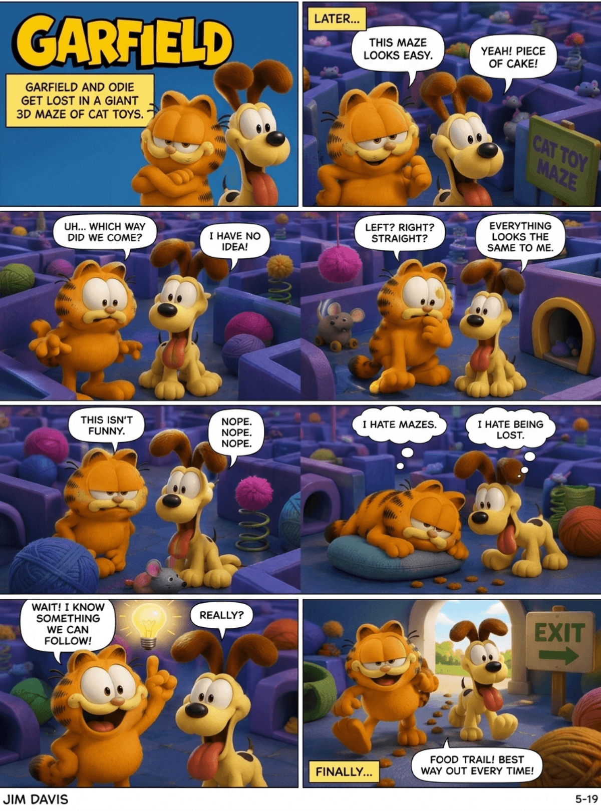 Marketing Comic Strip AI Generator & Maker Marketing Comic Strip AI Generator & Maker