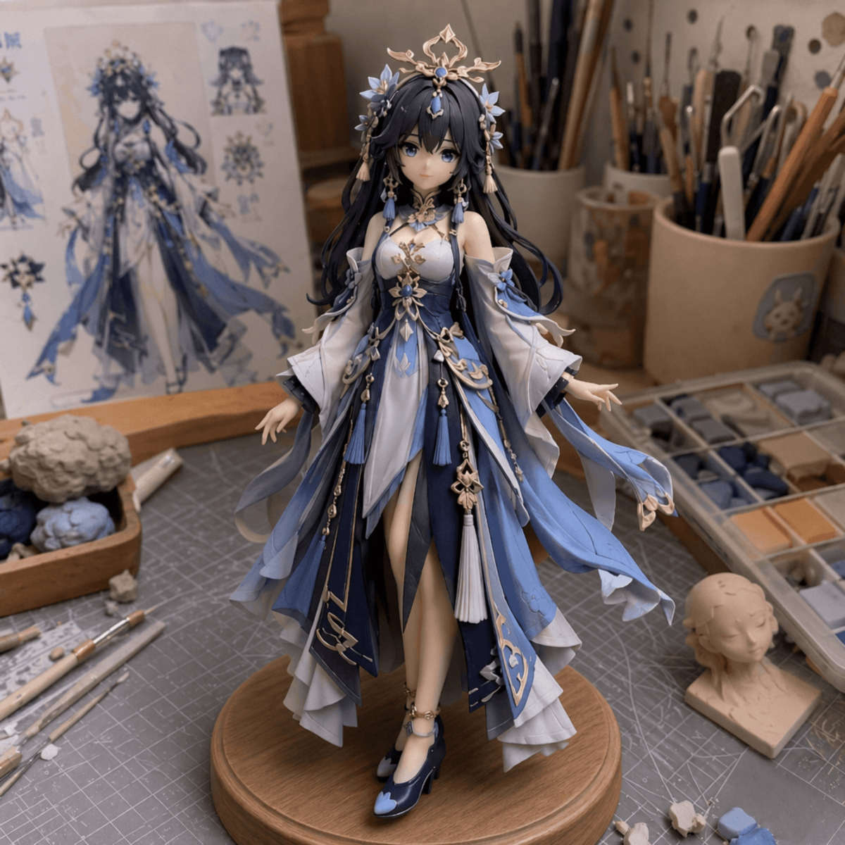 Free Artist Crafted Action Figure to Edit Online