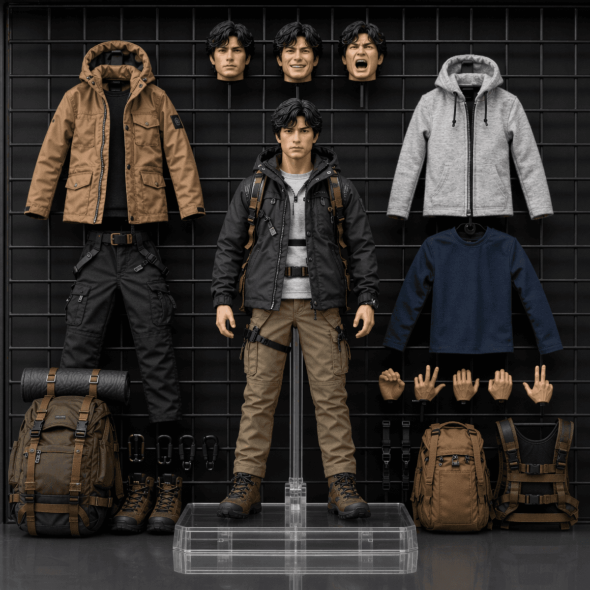 Free Hobbyist Miniature Action Figure to Edit Online
