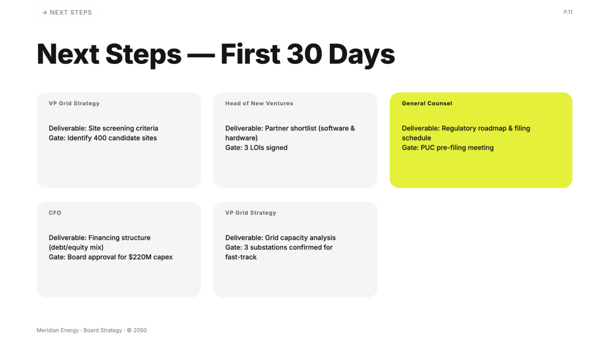 Free Strategy Presentation Template to Edit Online