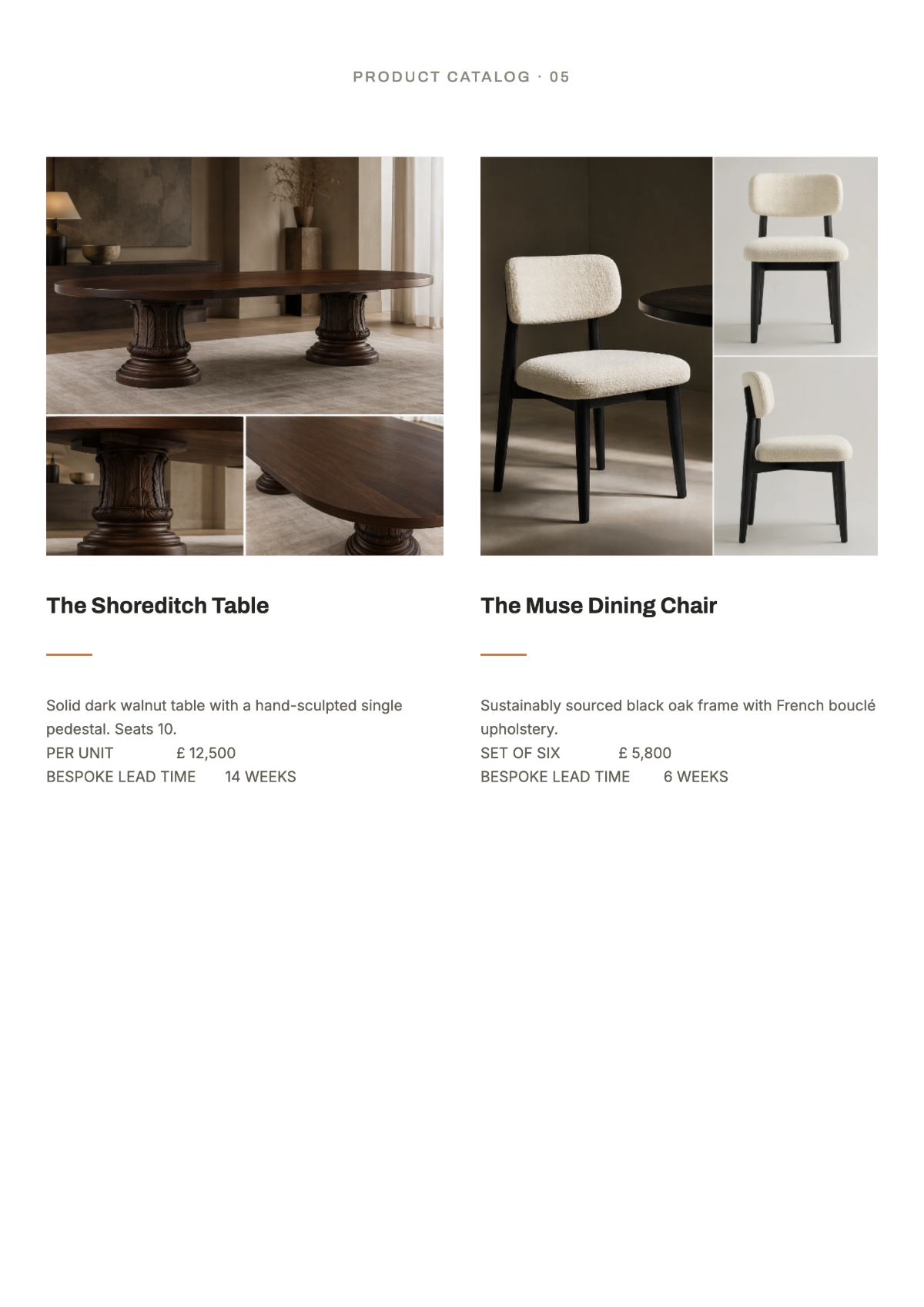 Free Property Catalog Template to Edit Online