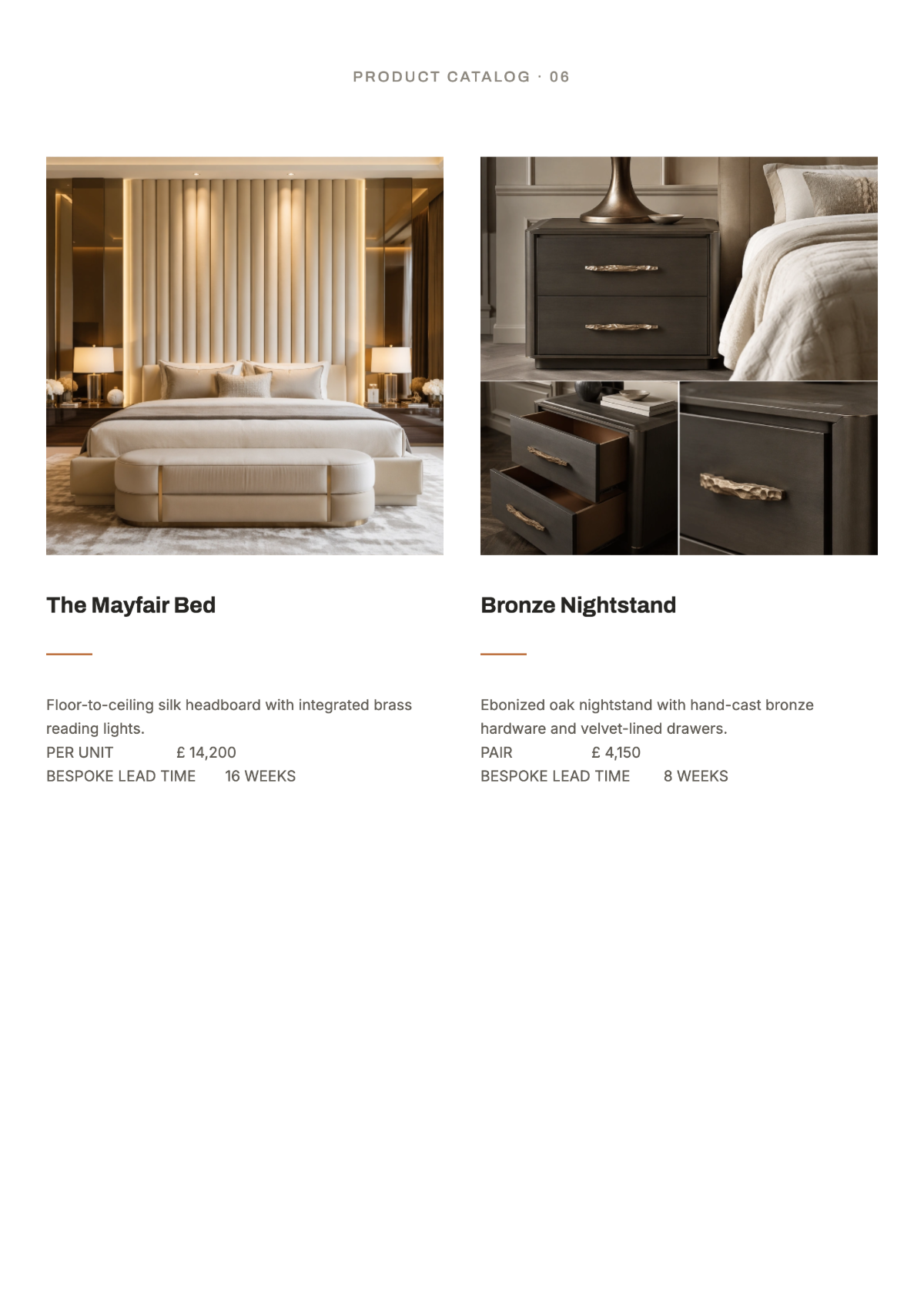 Free Property Catalog Template to Edit Online