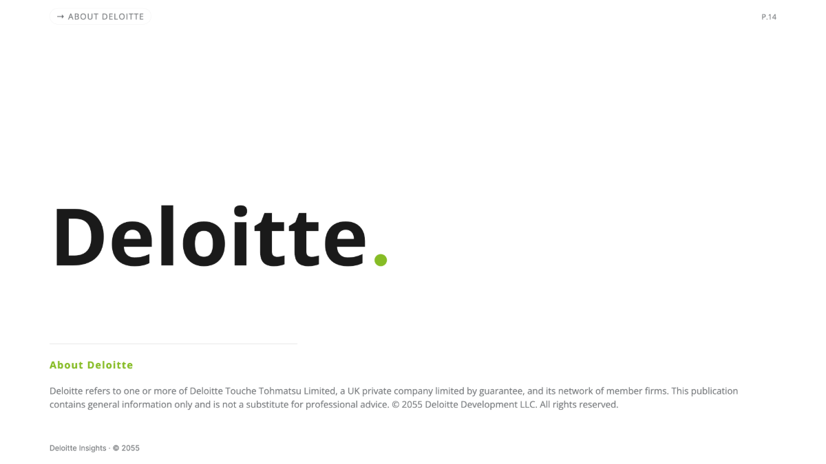 Free Deloitte Presentation Template to Edit Online