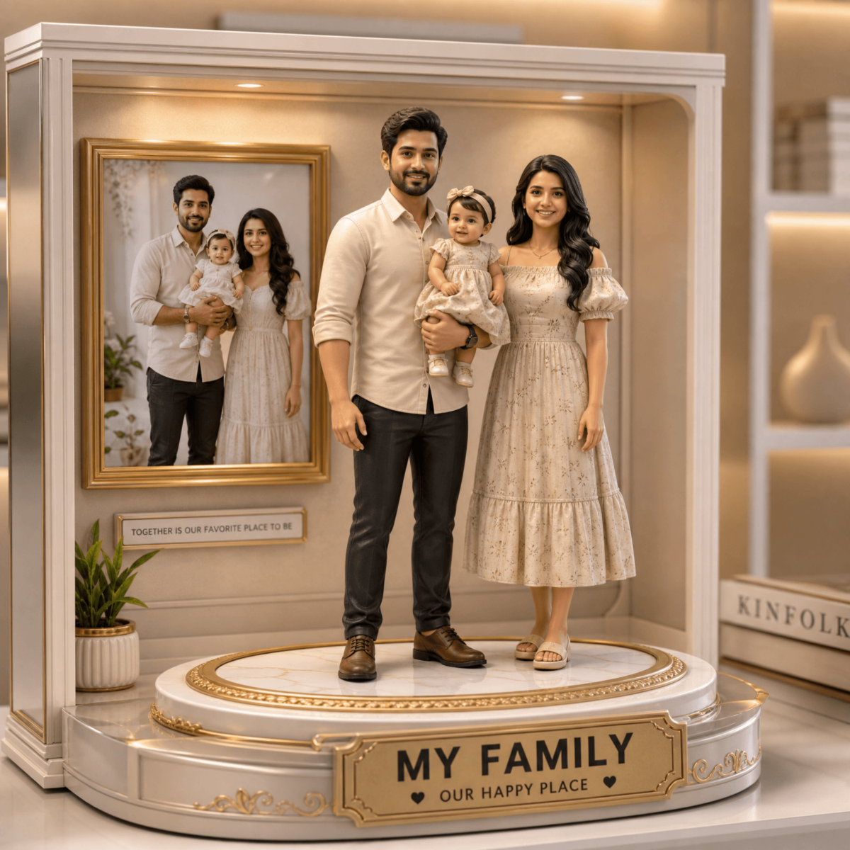 Free Family Portrait Action Figure to Edit Online