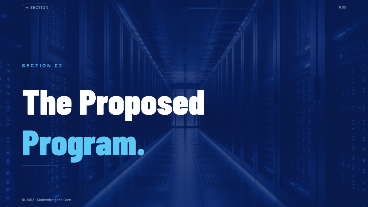 Free KPMG Presentation Template to Edit Online