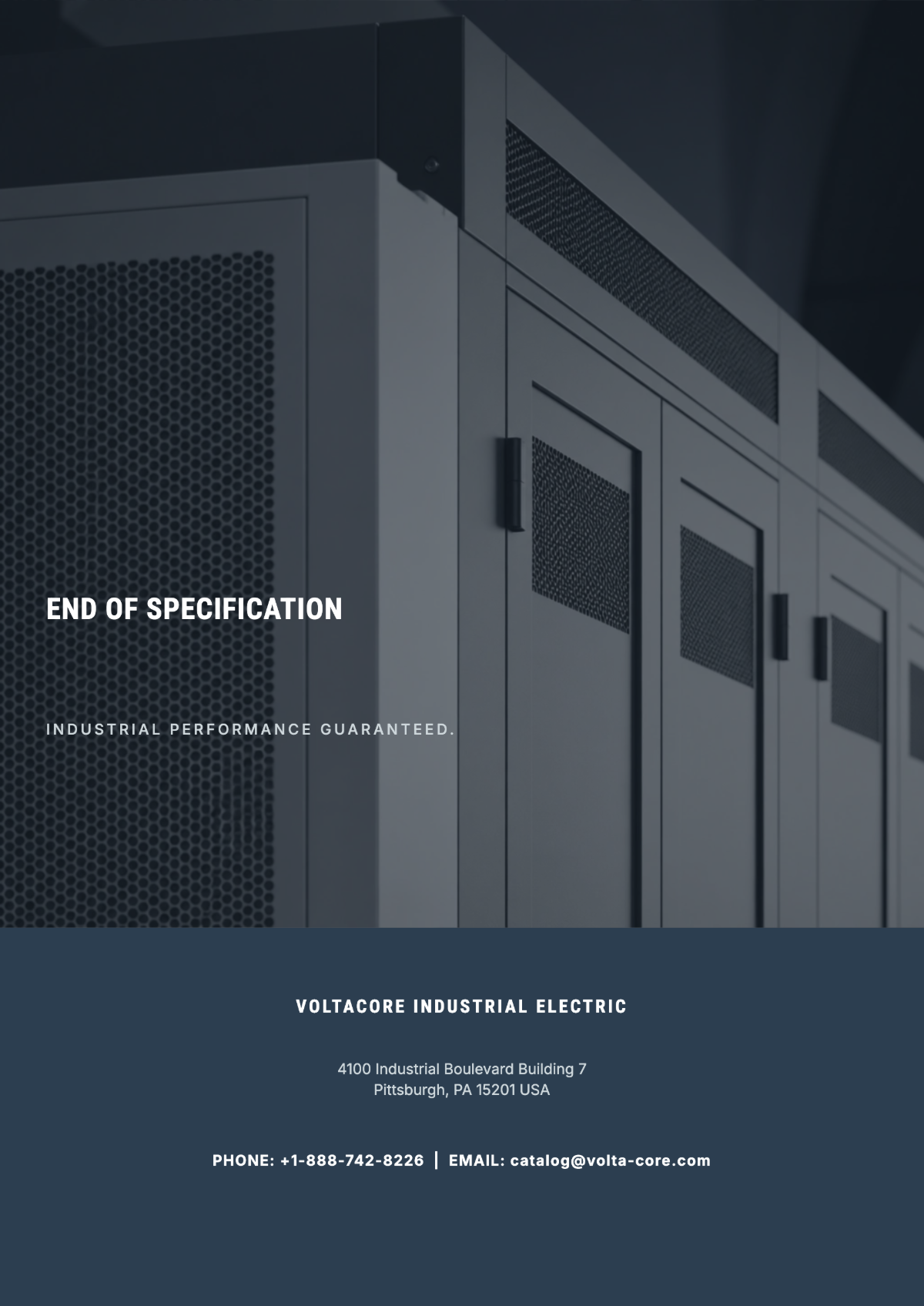 Free Electrical Product Catalog Template to Edit Online