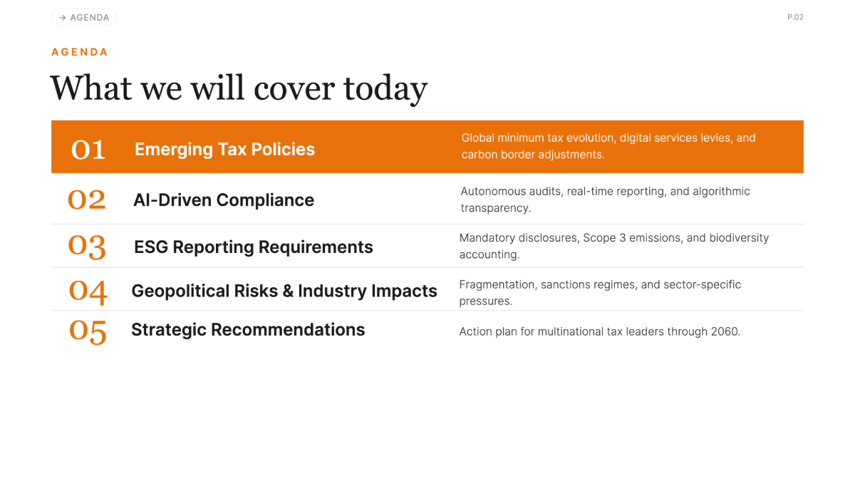 Free PwC Presentation Template to Edit Online