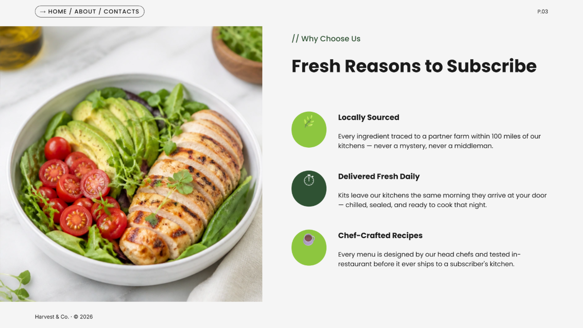 Free Food Presentation Template to Edit Online