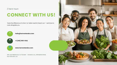 Free Food Presentation Template to Edit Online