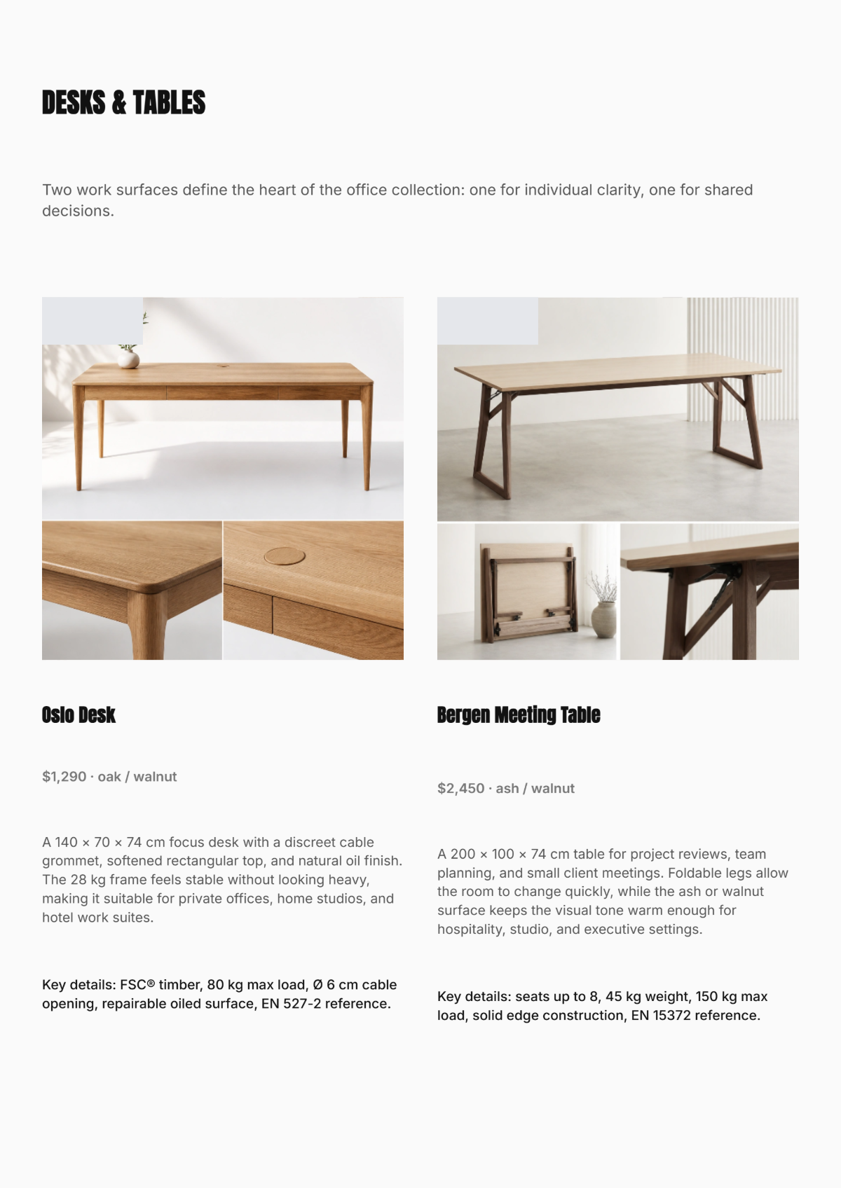 Free Minimalistic Catalog Template to Edit Online