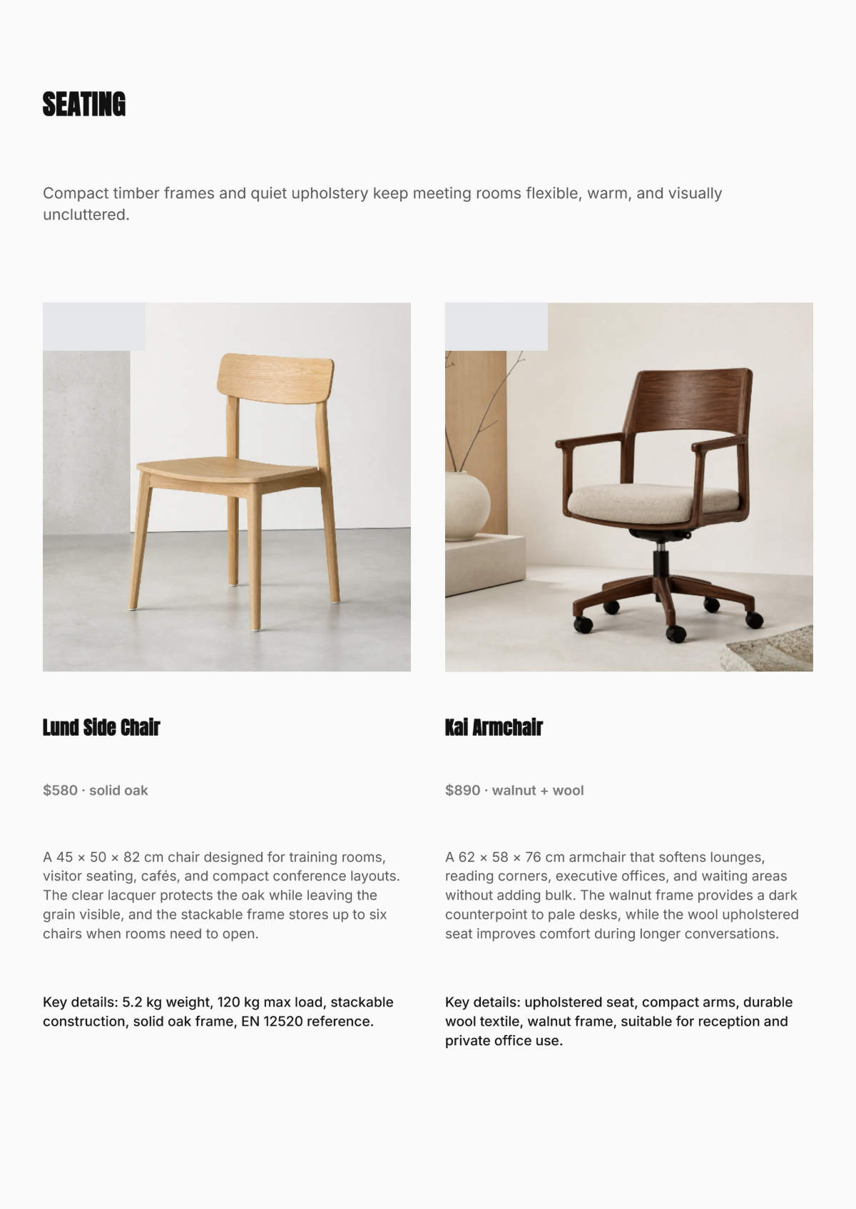 Free Minimalistic Catalog Template to Edit Online